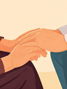 Salle d’atelier collectif à Bourges animée par Océane Destailleur, psychologue clinicienne, avec table et chaises confortables.